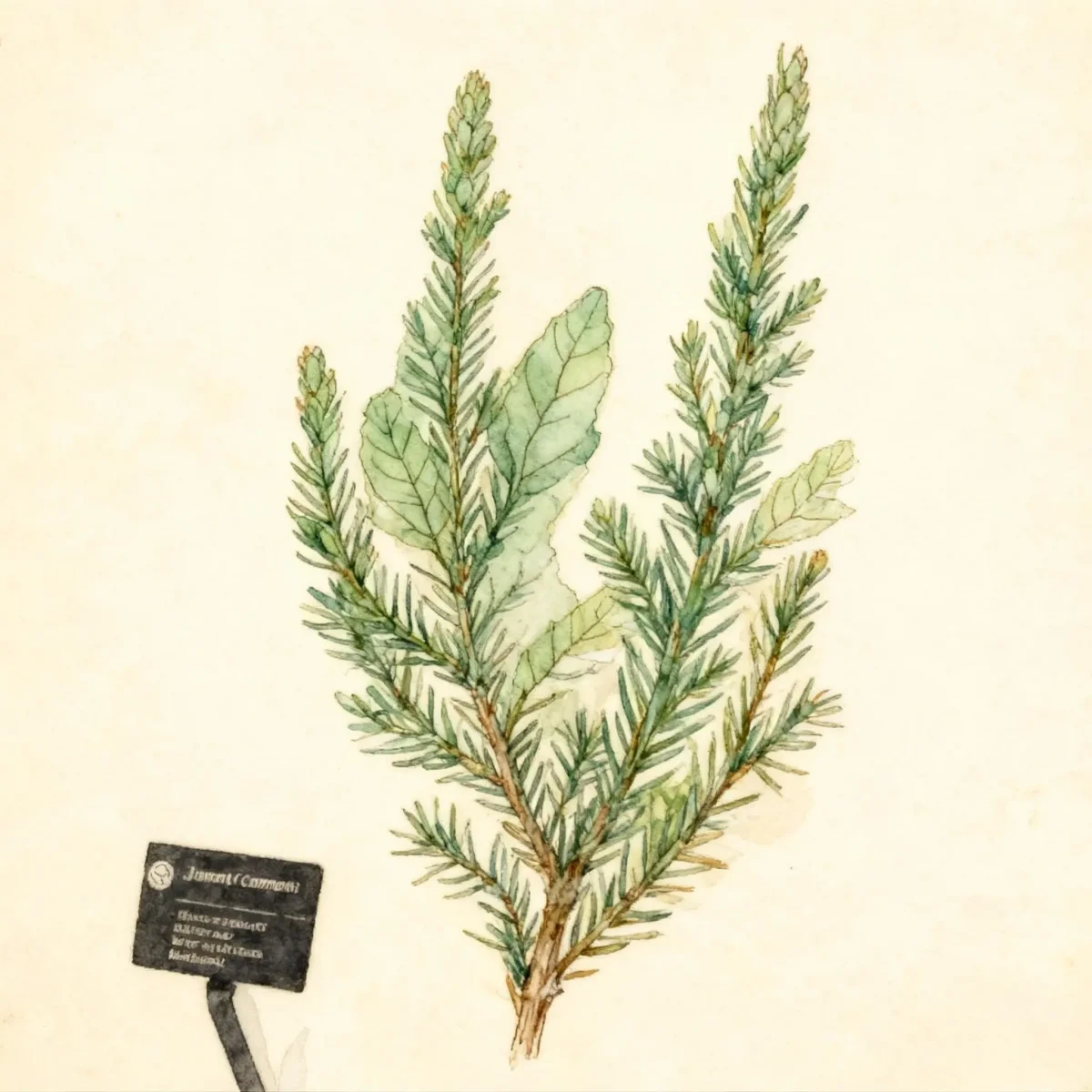 Common juniper (Juniperus communis 'Compressa')