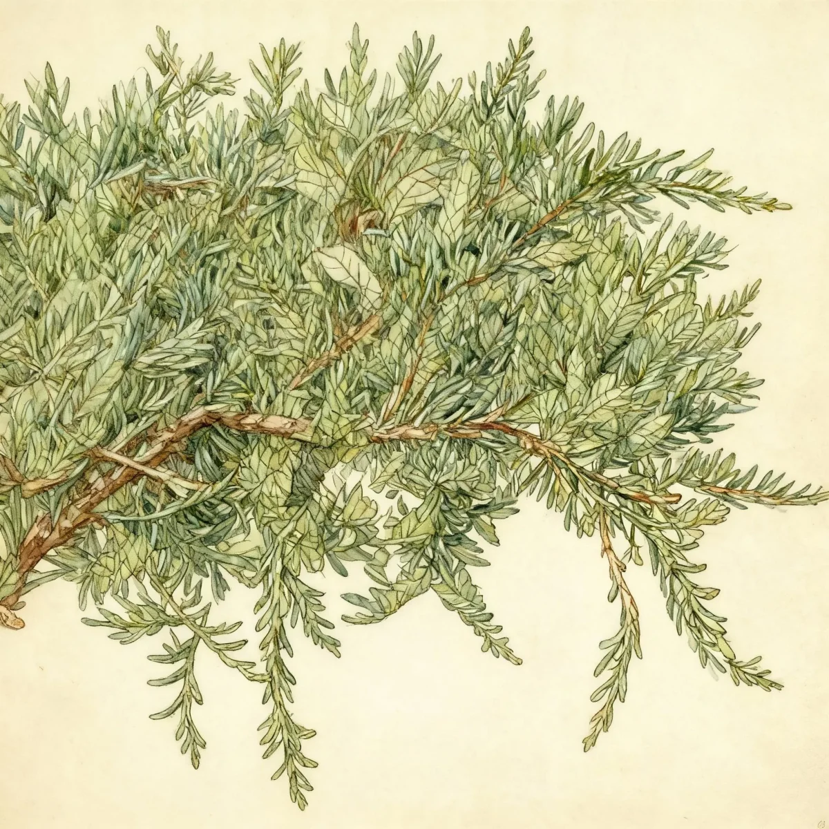 Creeping juniper (Juniperus horizontalis 'Bar Harbor')