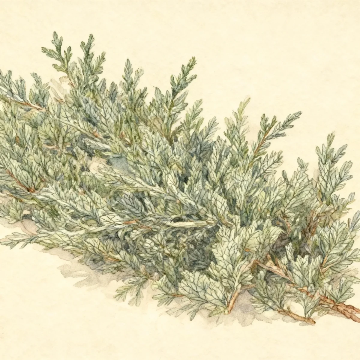 Creeping juniper (Juniperus horizontalis 'Emerald Spreader')