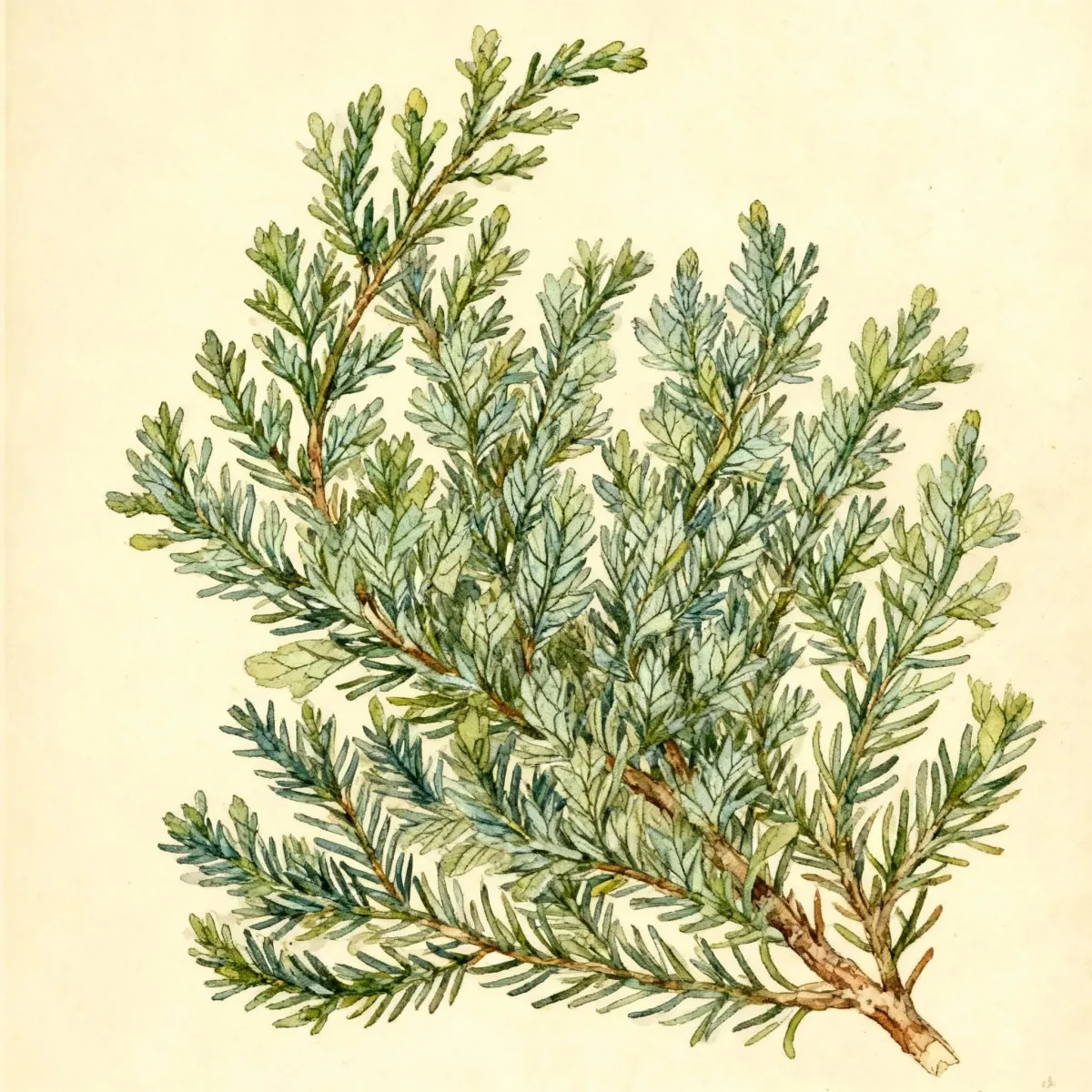 Creeping juniper (Juniperus horizontalis 'Wiltonii')