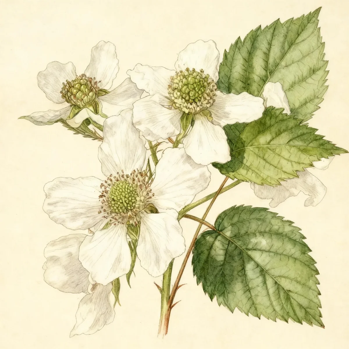 Blackberry (Rubus 'Triple Crown')