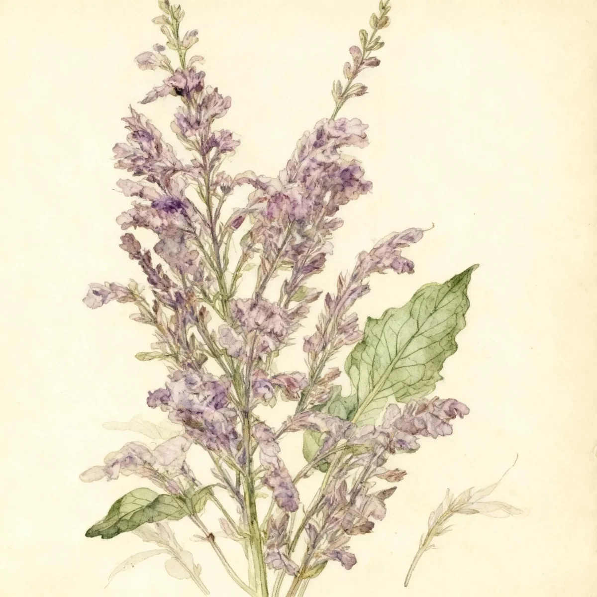 Sage (Salvia nemorosa 'Schwellenburg')