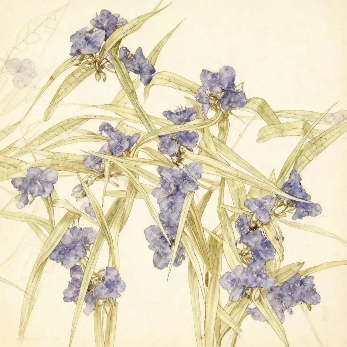 Spiderwort (Tradescantia (Andersoniana Group) 'Sweet Kate')