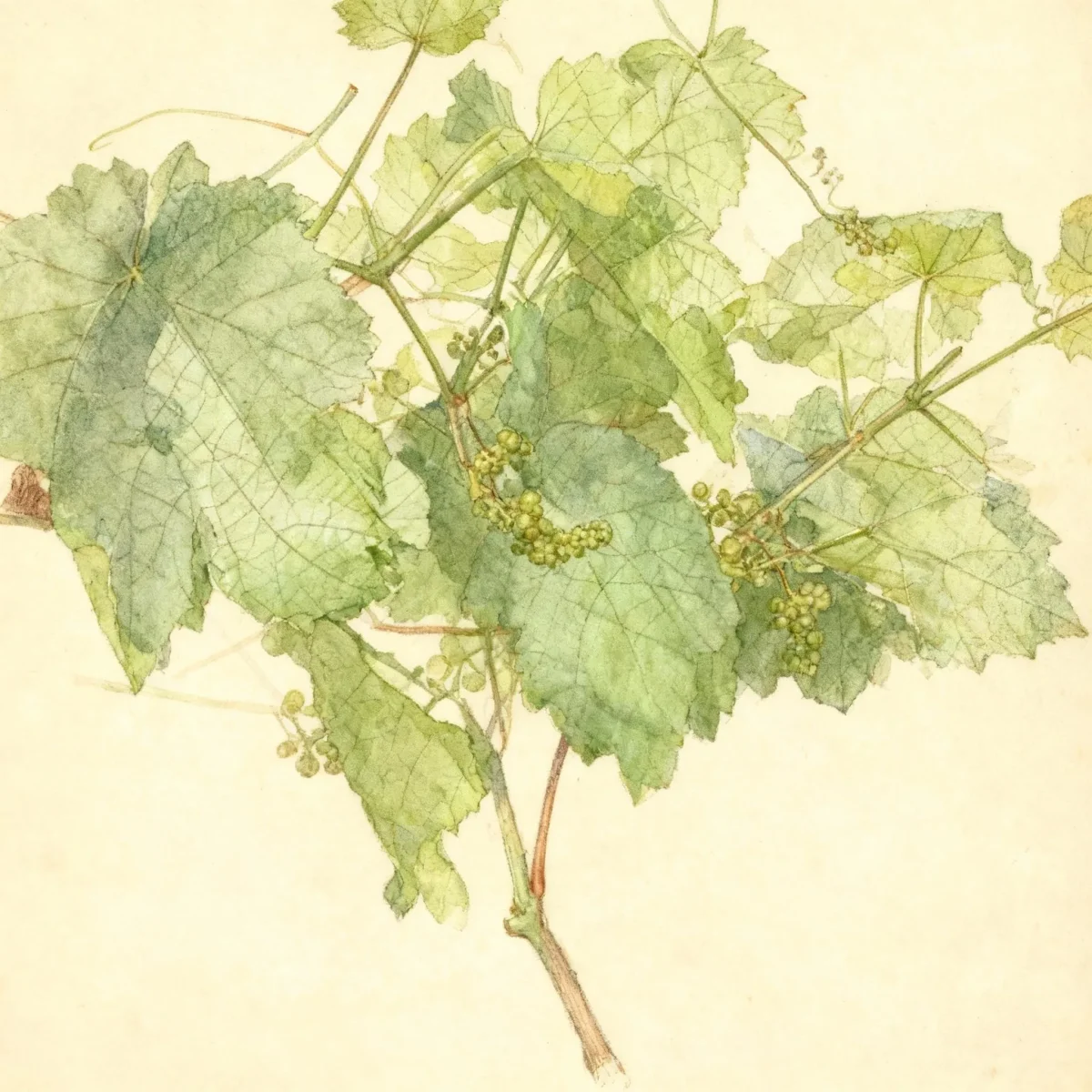 Summer grape (Vitis aestivalis 'Norton')
