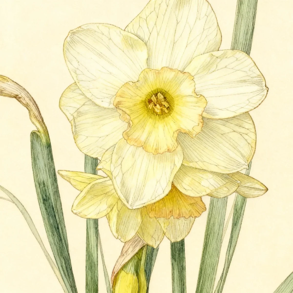 Jonquilla daffodil (Narcissus 'Punchline')