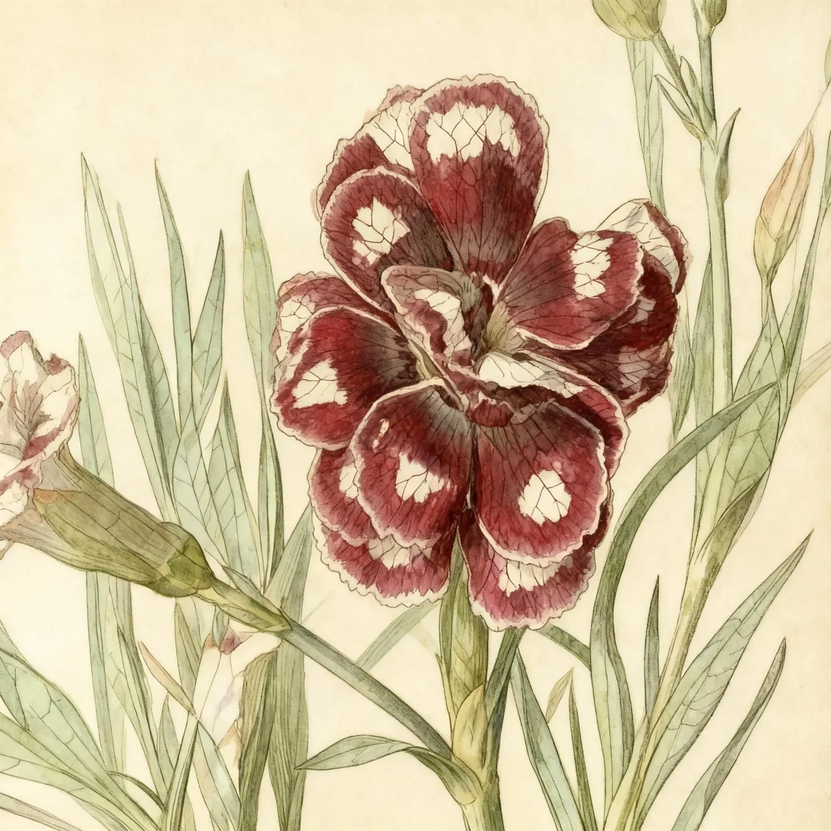 Carnation (Dianthus 'Dad's Favourite')