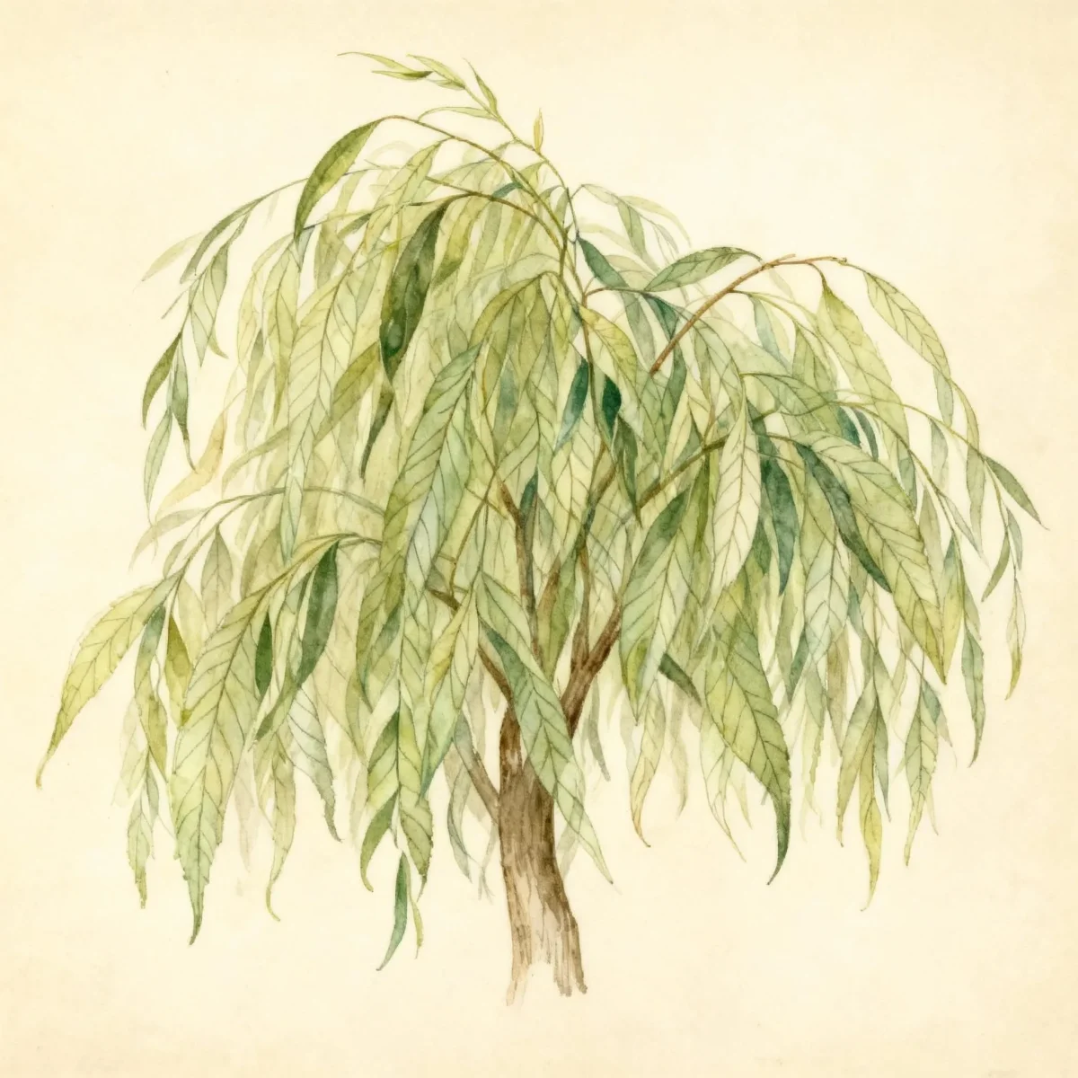 Weeping willow (Salix babylonica var. pekinensis 'Pendula')