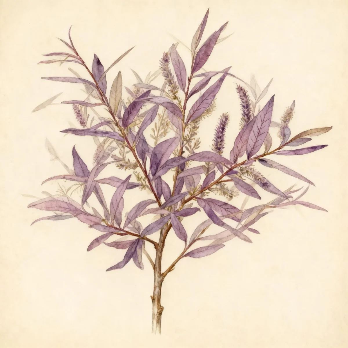 Purple willow (Salix purpurea 'Nana')