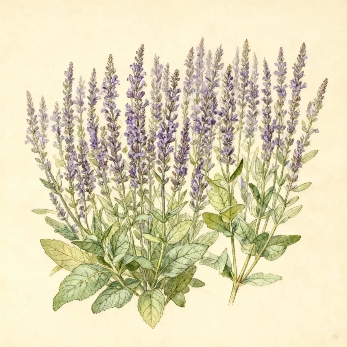 Meadow sage (Salvia nemorosa 'Ostfriesland' EAST FRIESLAND)