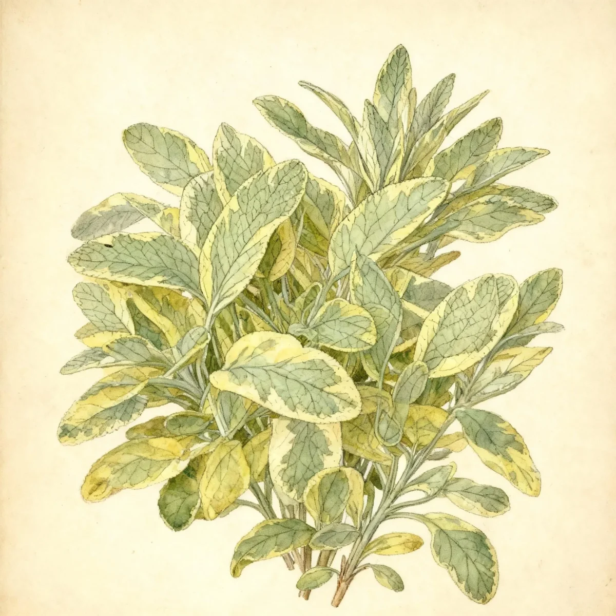 Common sage (Salvia officinalis 'Aurea')