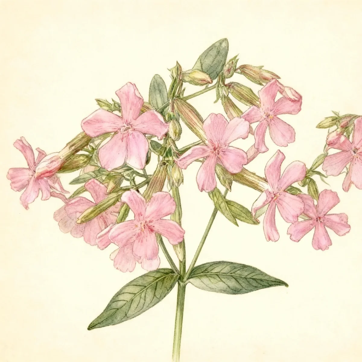Soapwort (Saponaria × lempergii 'Max Frei')