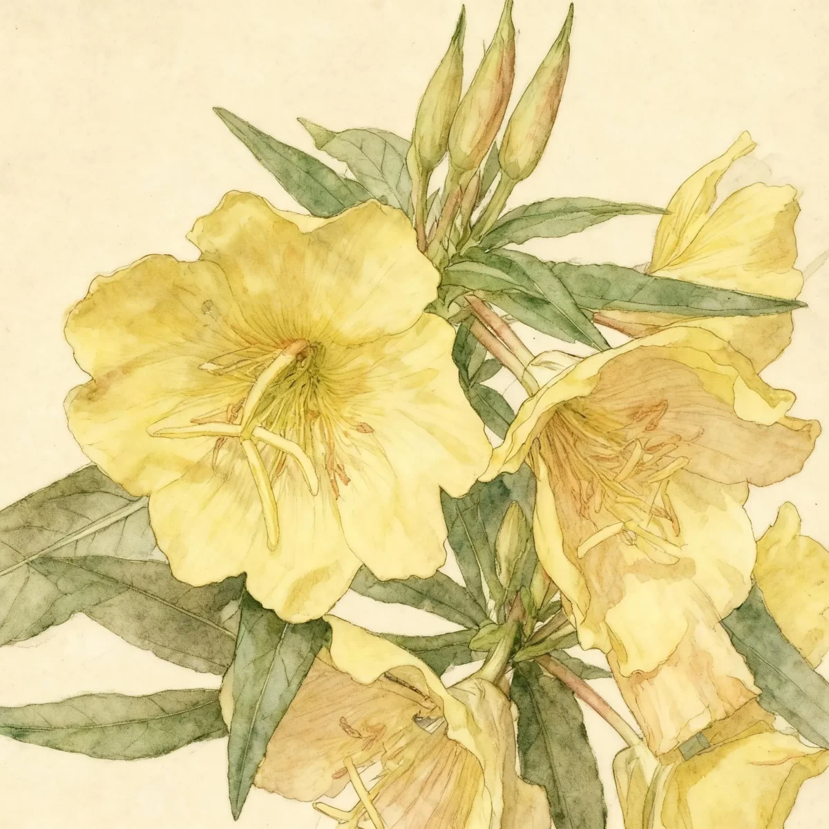 Sundrops (Oenothera fruticosa 'Fyrverkeri')