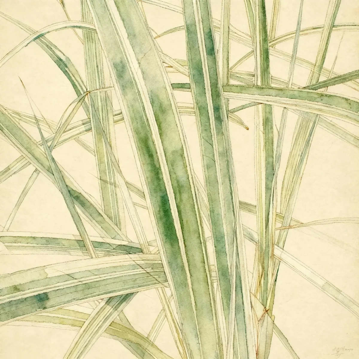 Eulalia (Miscanthus sinensis 'Dixieland')