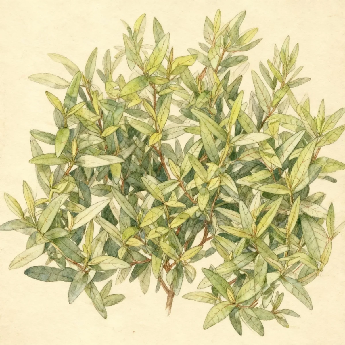 Myrtle (Myrtus communis 'Compacta')