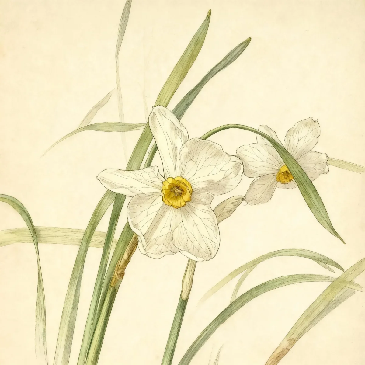 Poeticus daffodil (Narcissus 'Actaea')