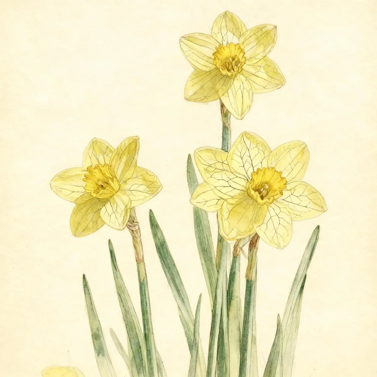 Large-cupped daffodil