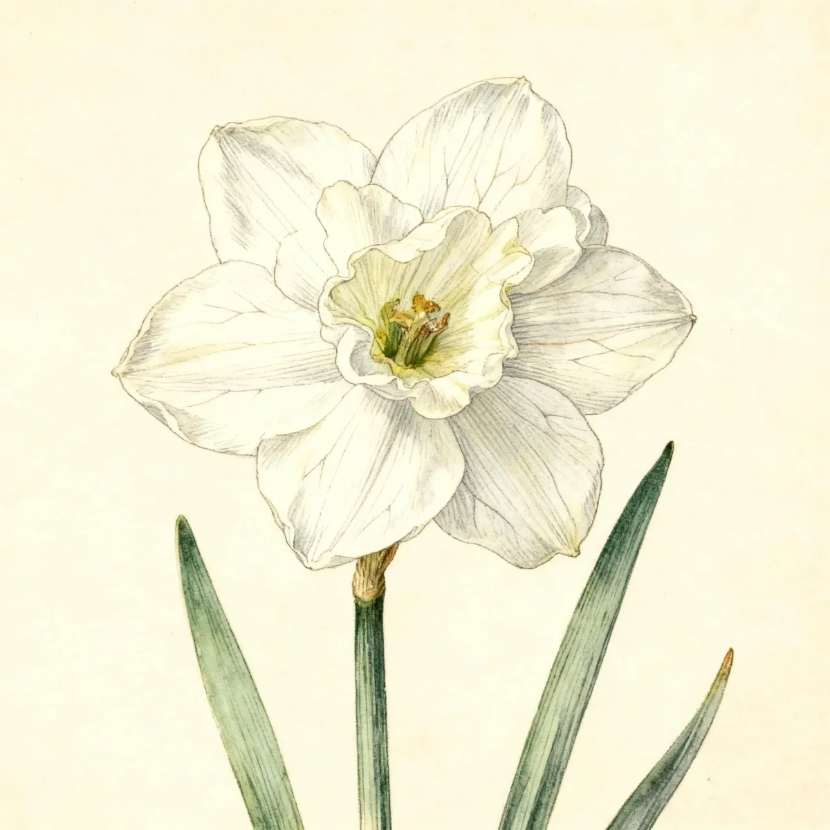 Double daffodil (Narcissus 'Gay Song')