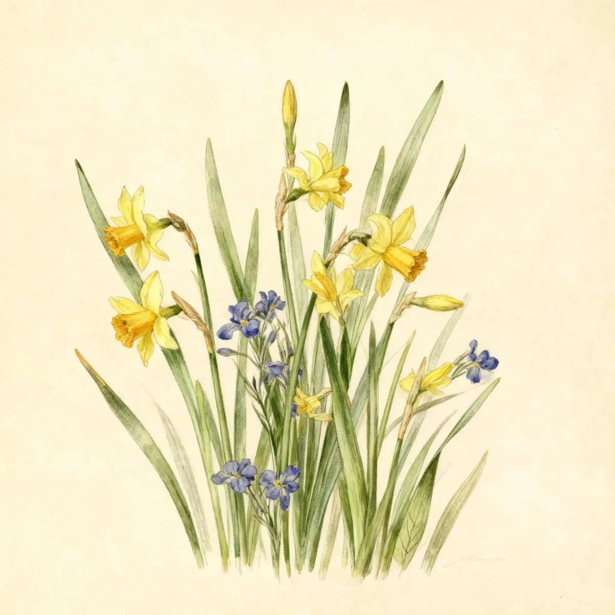Triandrus daffodil (Narcissus 'Hawera')