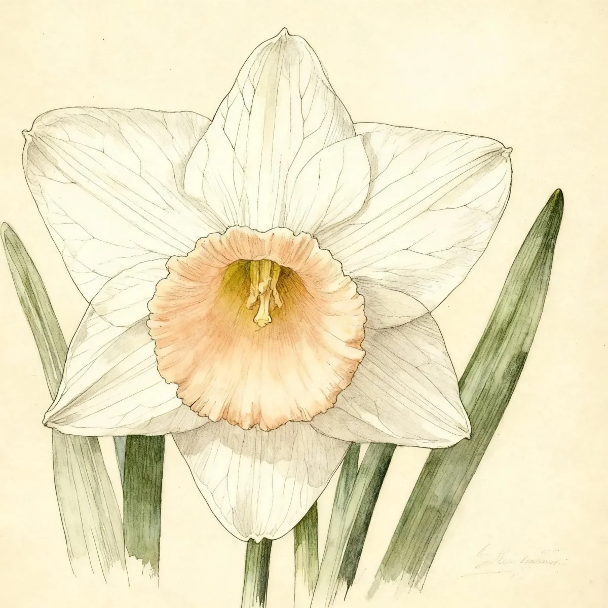 Large-cupped daffodil