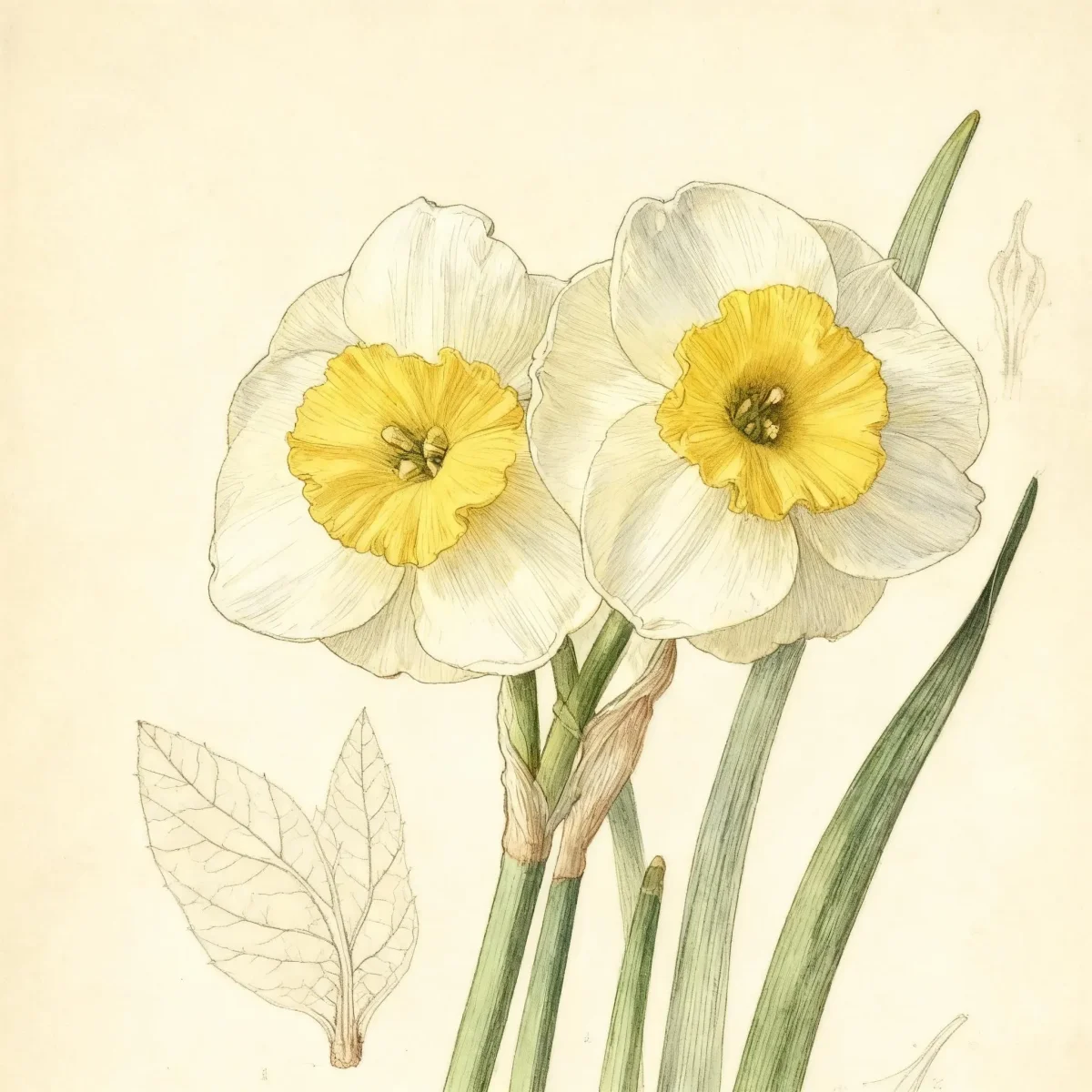 Jonquilla daffodil (Narcissus 'Sun Disc')