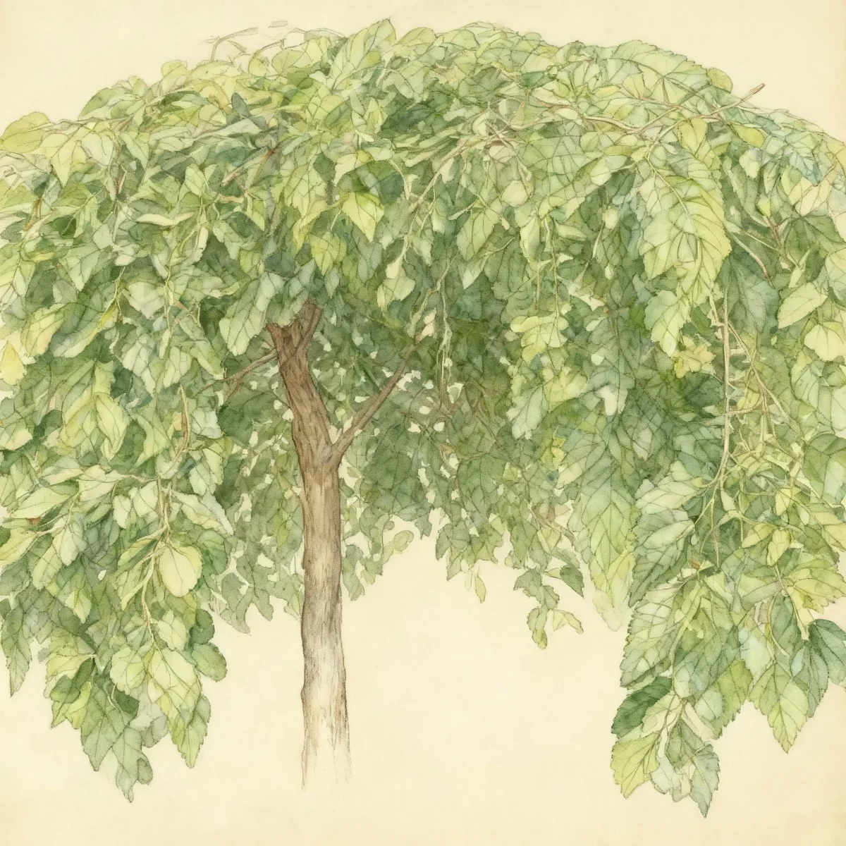 White mulberry (Morus alba 'Chaparral')