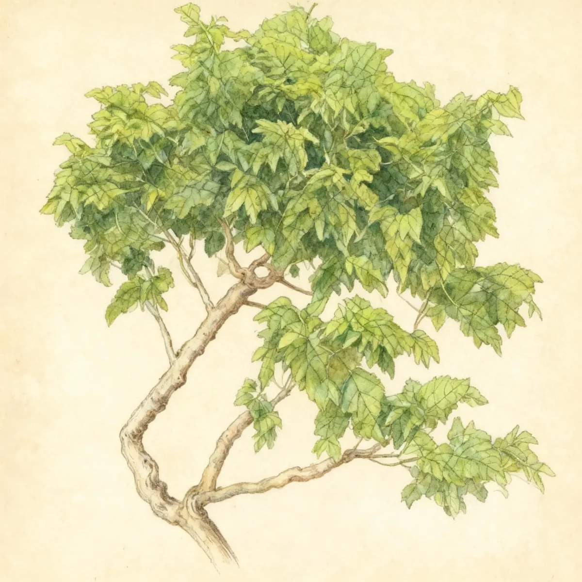 White mulberry (Morus alba 'Unryu')