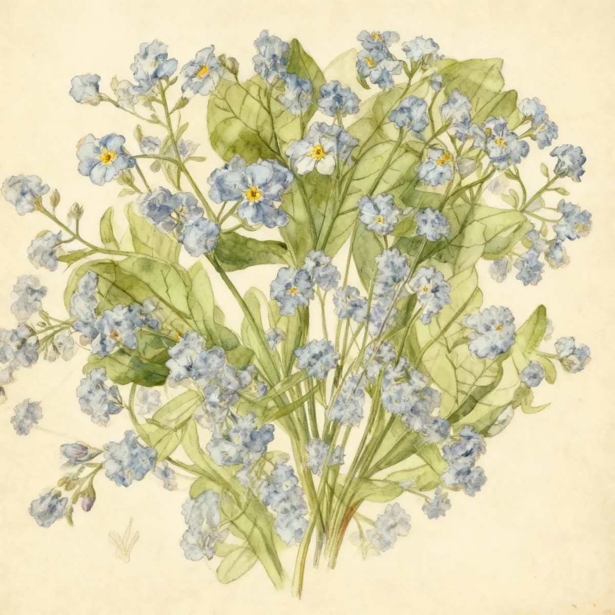 Forget-me-not (Myosotis sylvatica 'Victoria Blue')