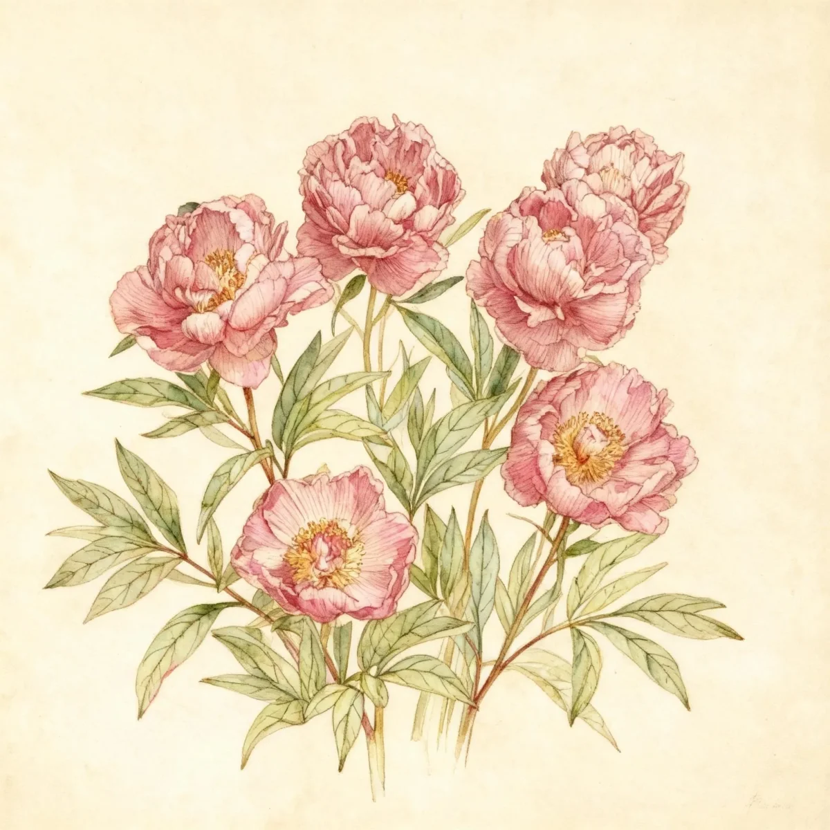 Peony (Paeonia lactiflora 'Karl Rosenfield')