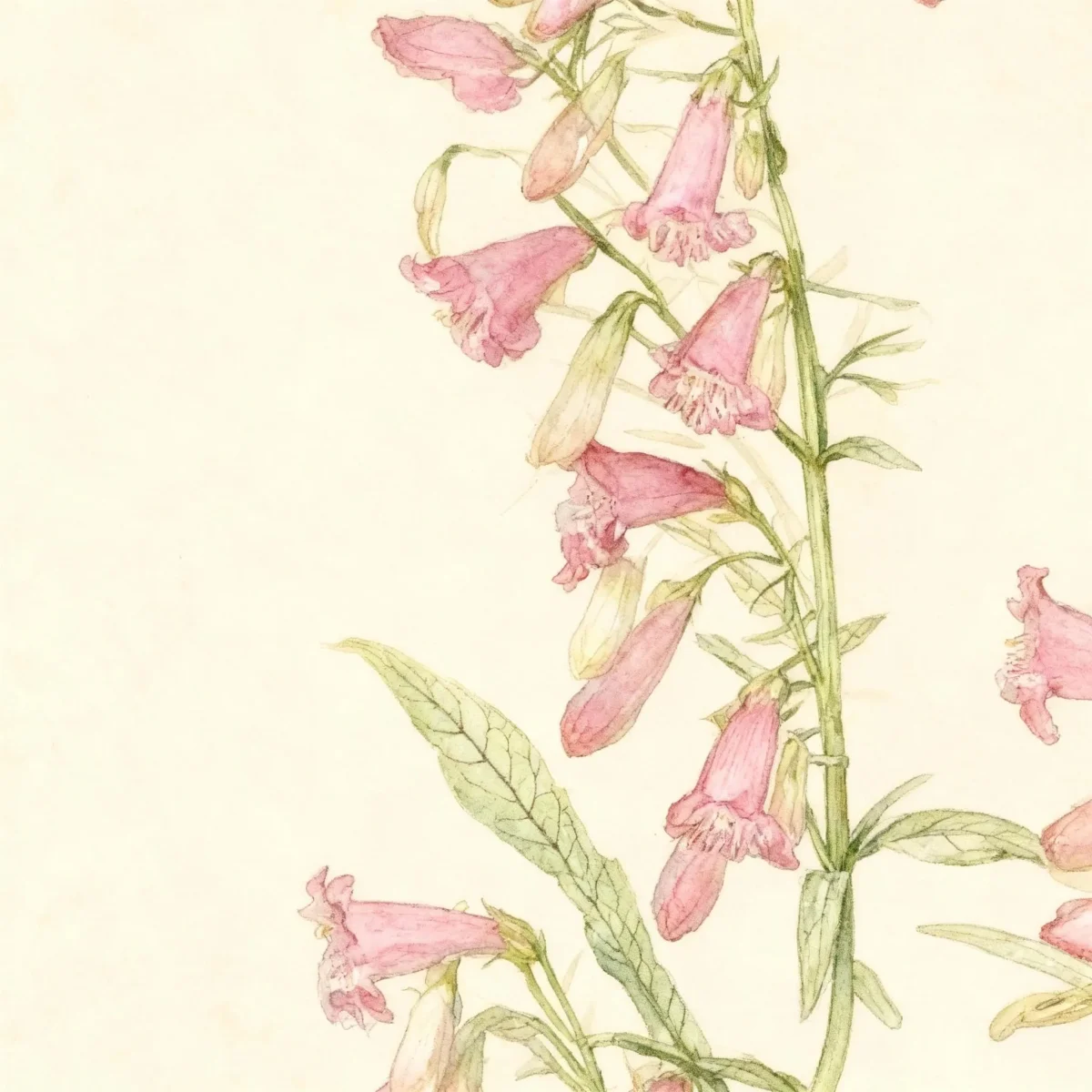 Bearded penstemon (Penstemon barbatus 'Elfin Pink')