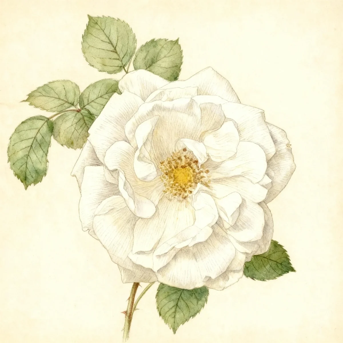 Climbing polyantha rose (Rosa 'Climbing Mademoiselle Cécile Brünner')