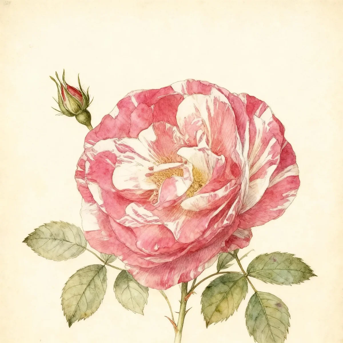 Floribunda rose (Rosa 'Wekplapep' SCENTIMENTAL)