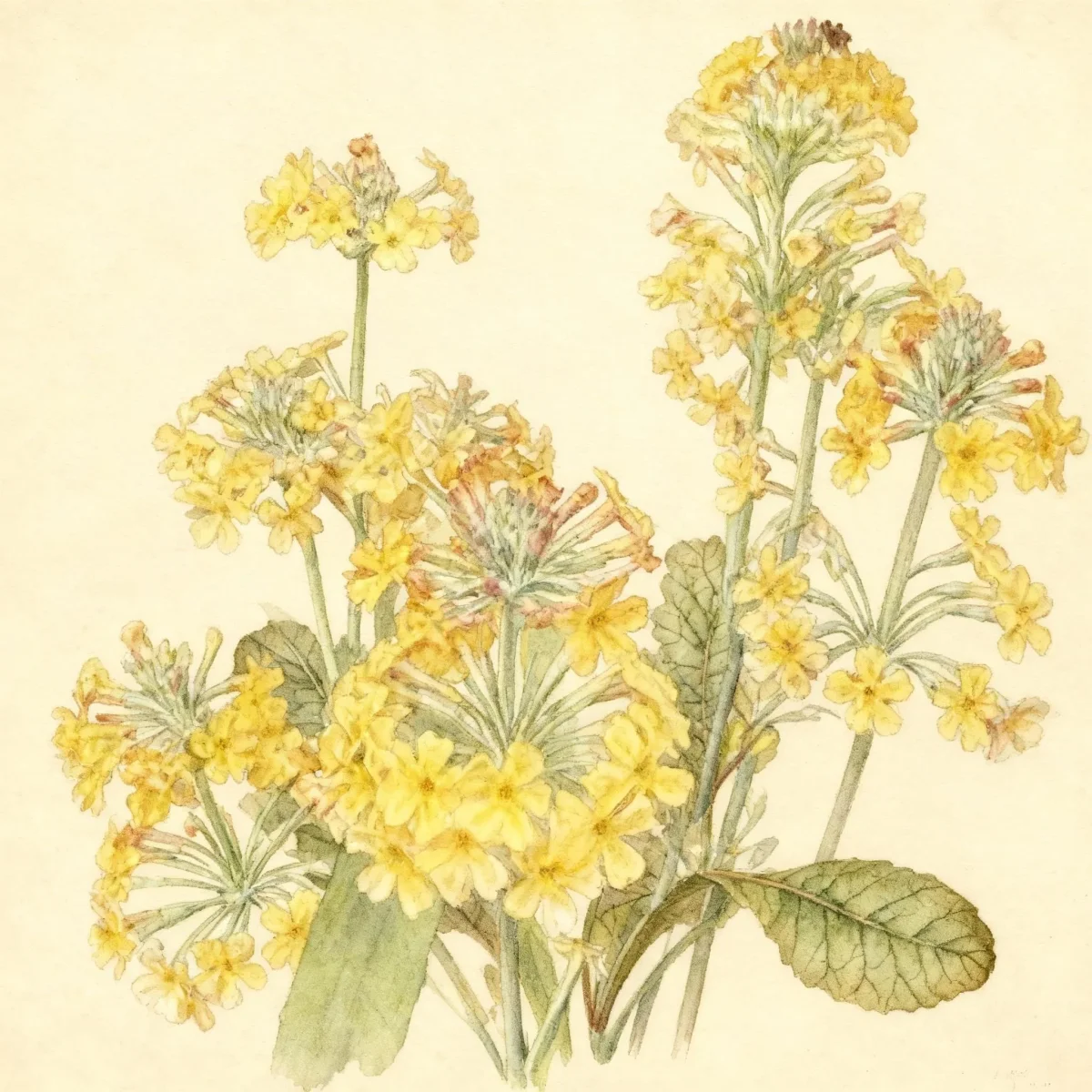 Primrose (Primula × bulleesiana)