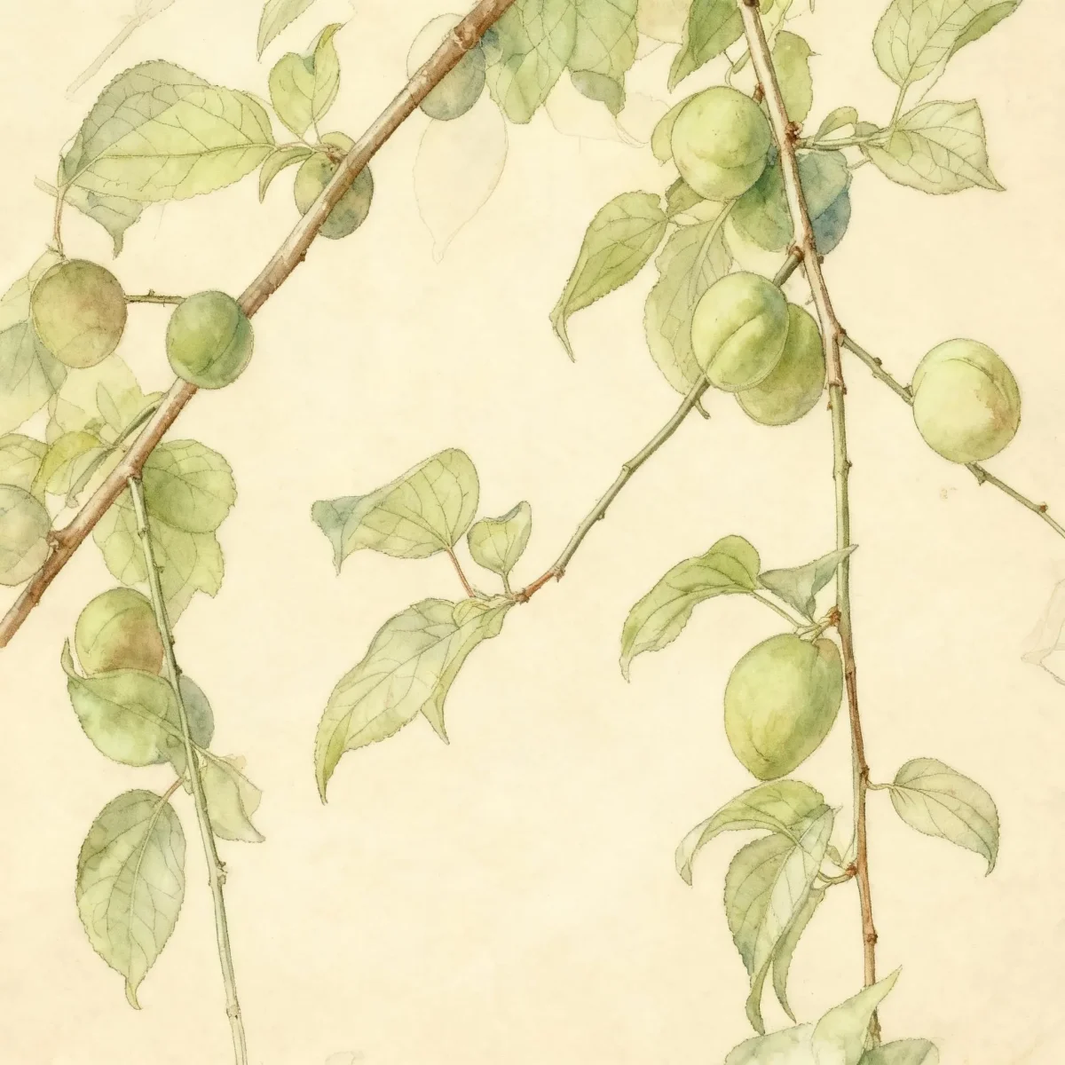 Japanese apricot (Prunus mume 'Fenghou')