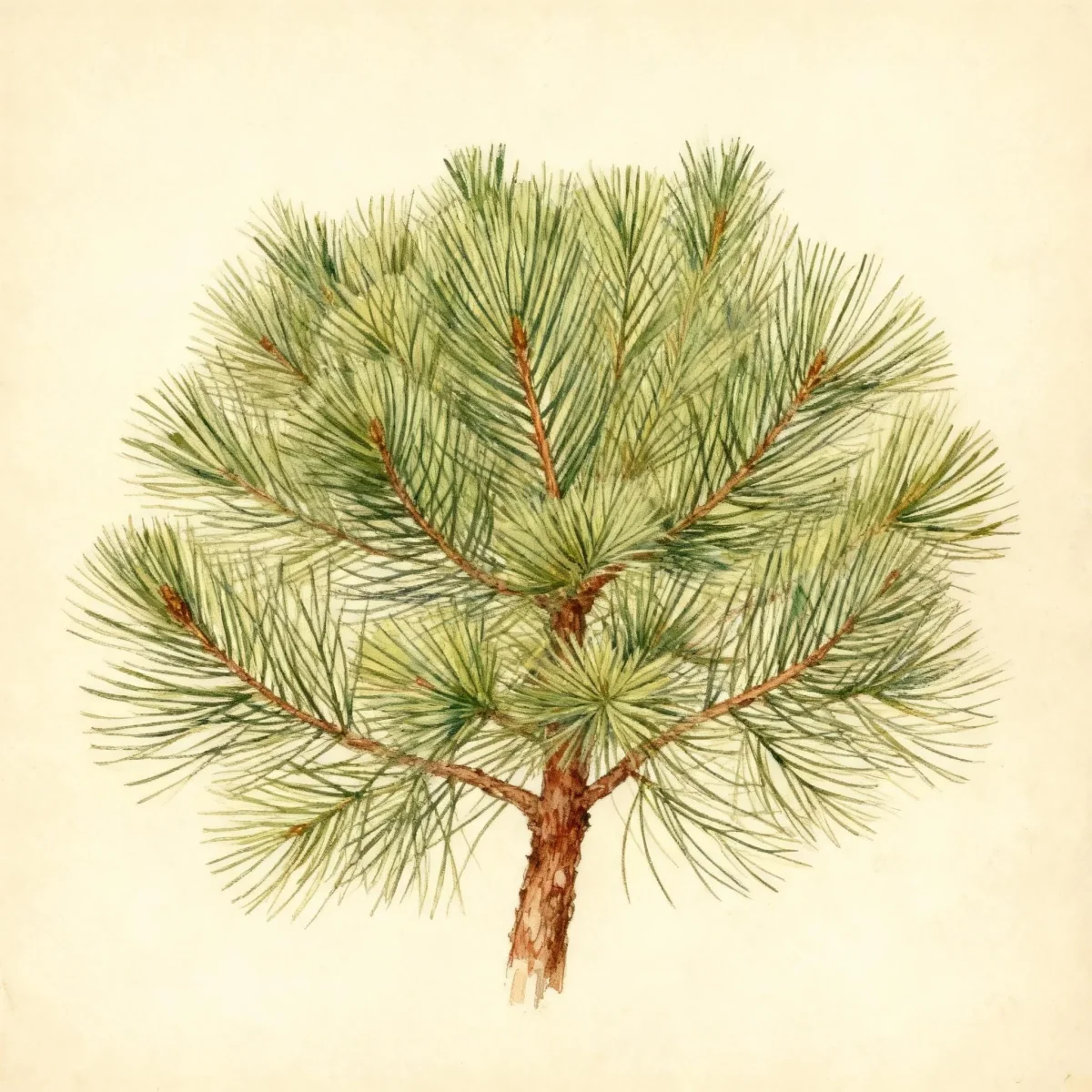 Japanese red pine (Pinus densiflora 'Globosa')