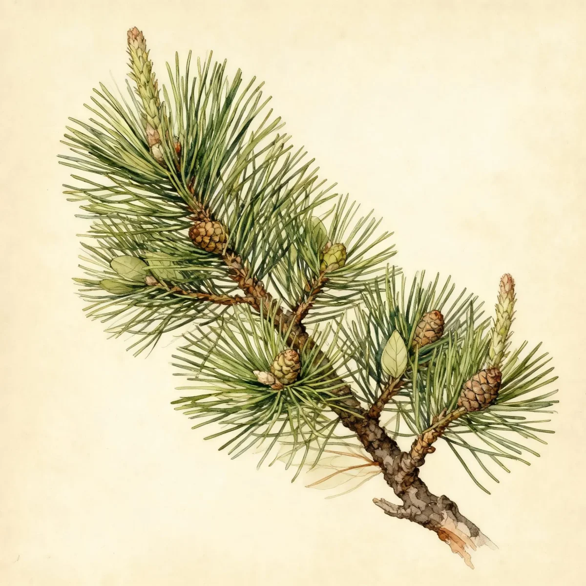 Japanese black pine (Pinus thunbergii 'Pygmaea')