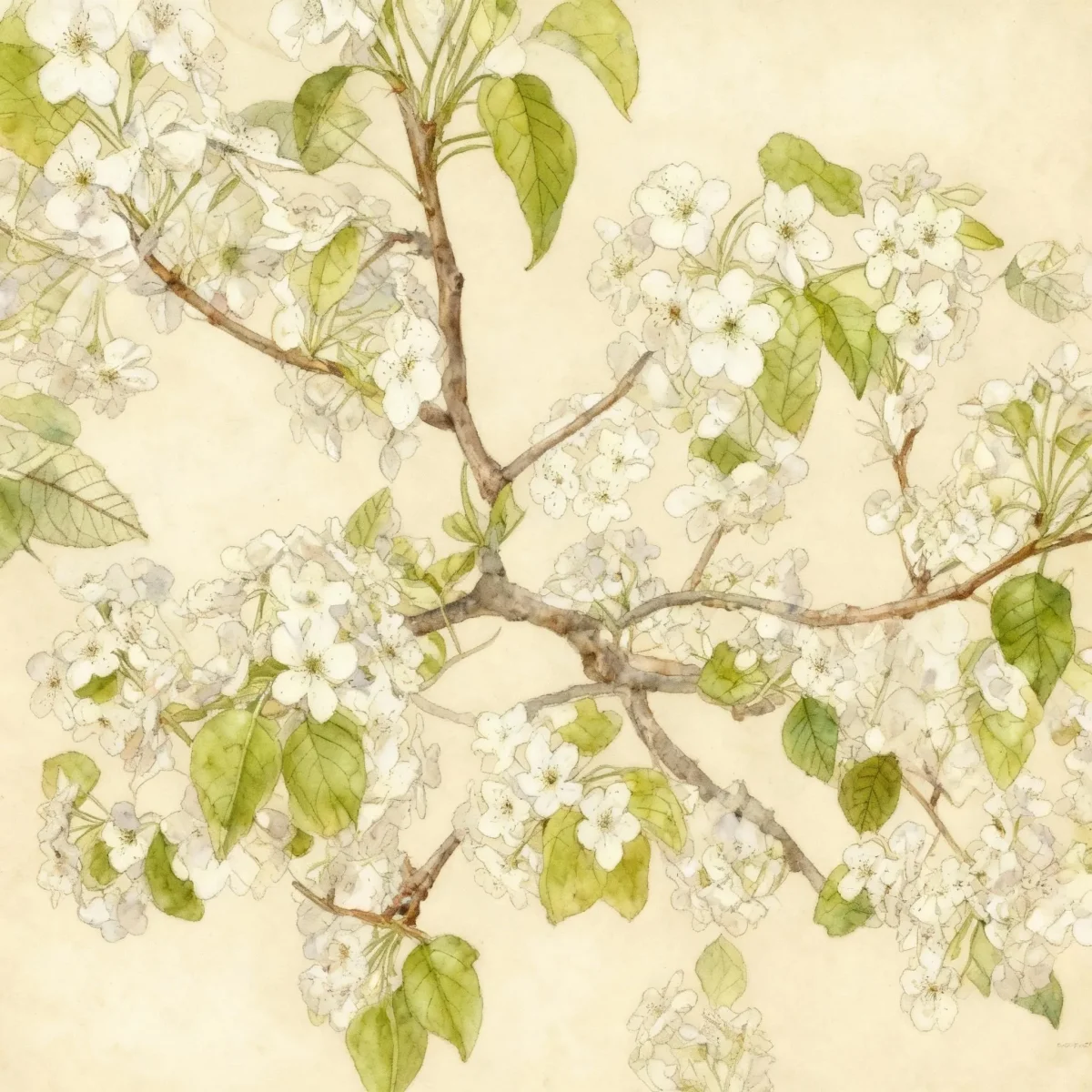 Callery pear (Pyrus calleryana 'Bradford')