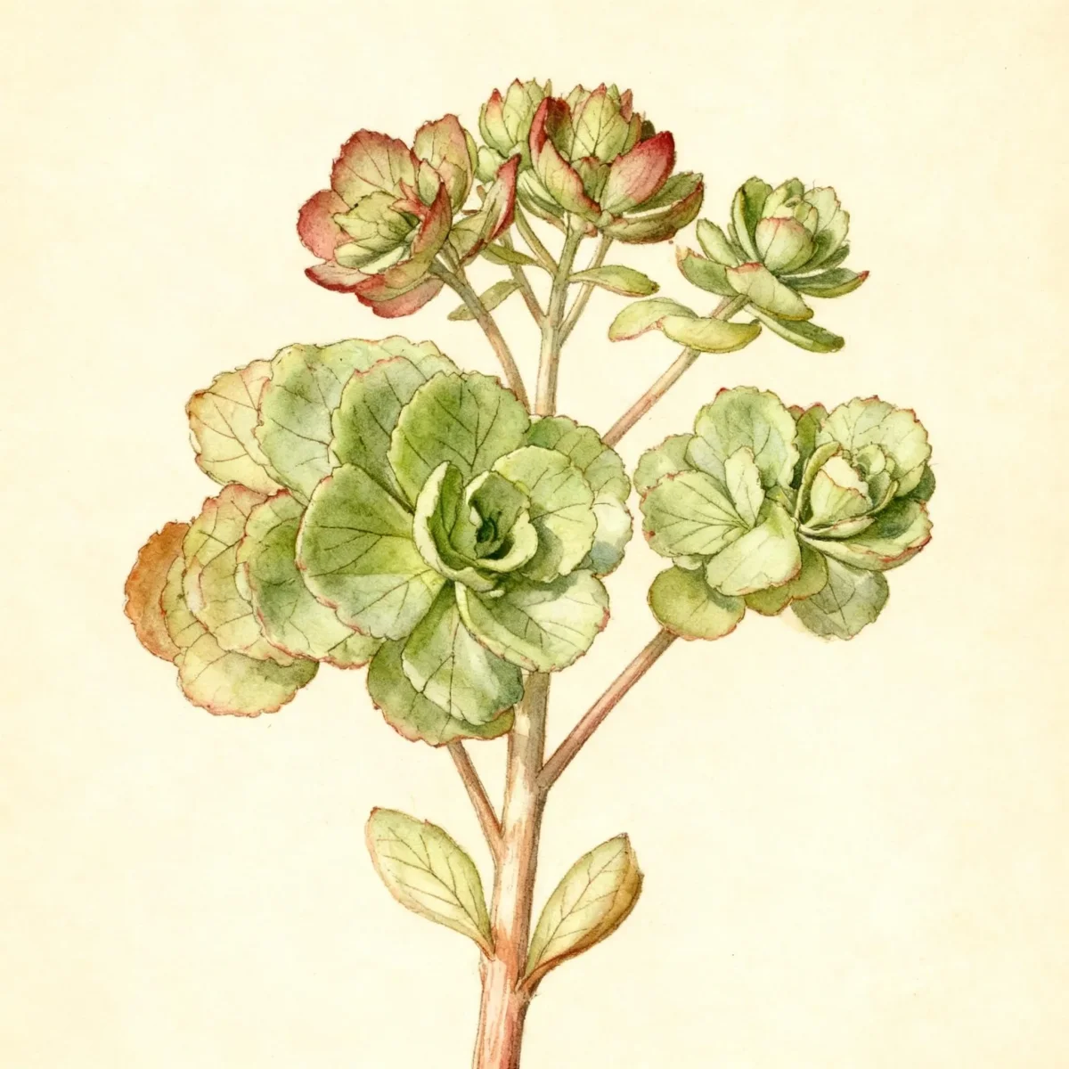 Caucasian stonecrop (Sedum spurium 'Album Superbum')