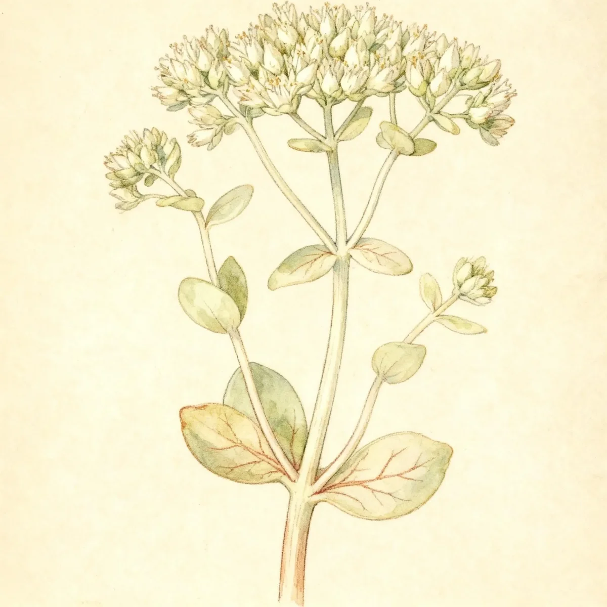 Three-leaved stonecrop (Sedum ternatum 'Alba')
