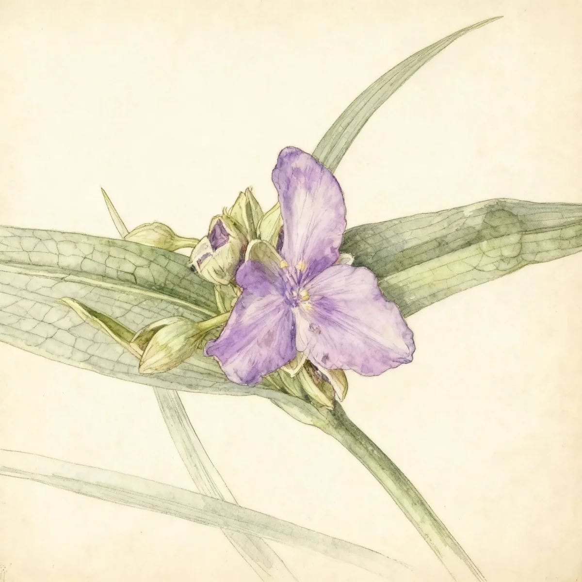 Spiderwort (Tradescantia 'Hawaiian Punch')