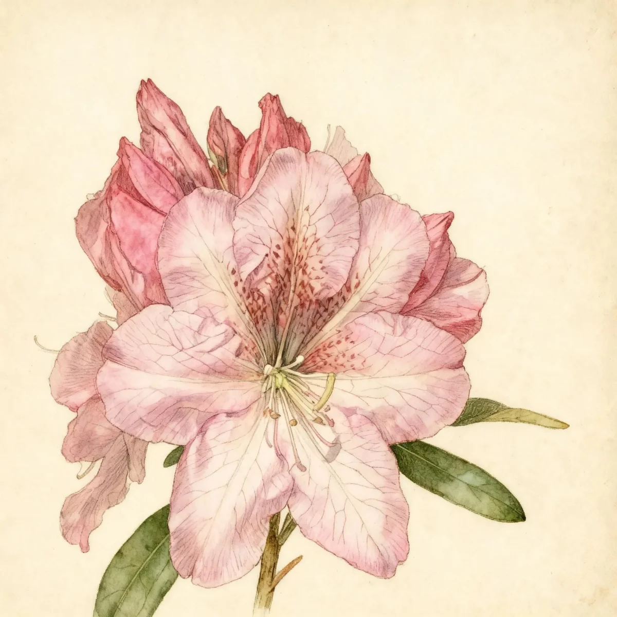 Azalea (Rhododendron 'Ben Moseley')