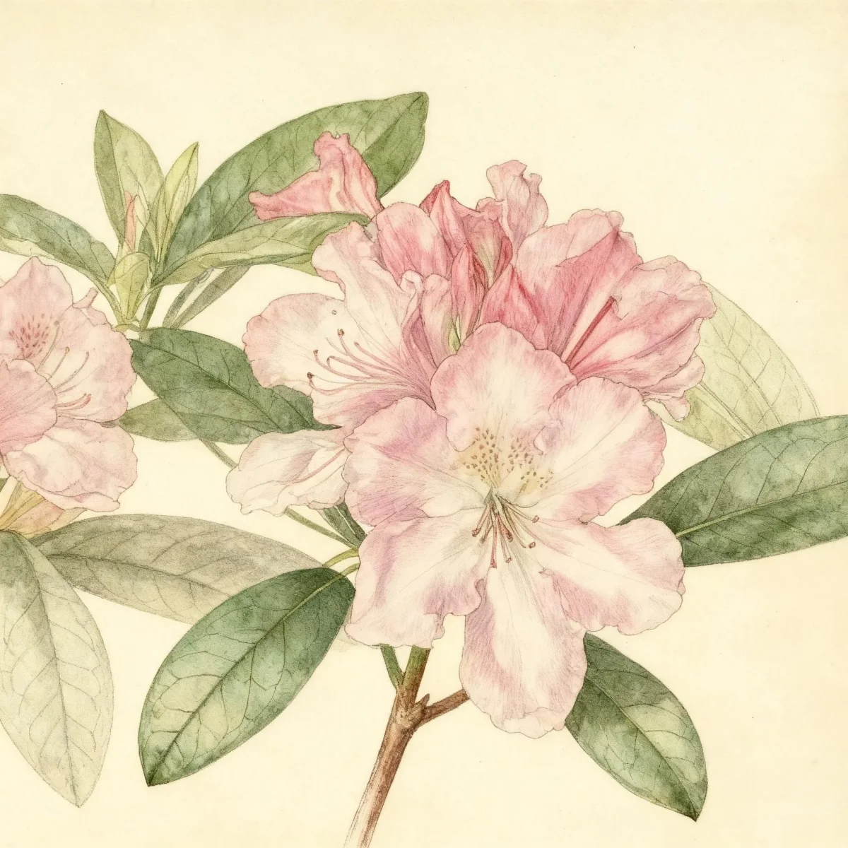 Azalea (Rhododendron 'Yaku Prince')