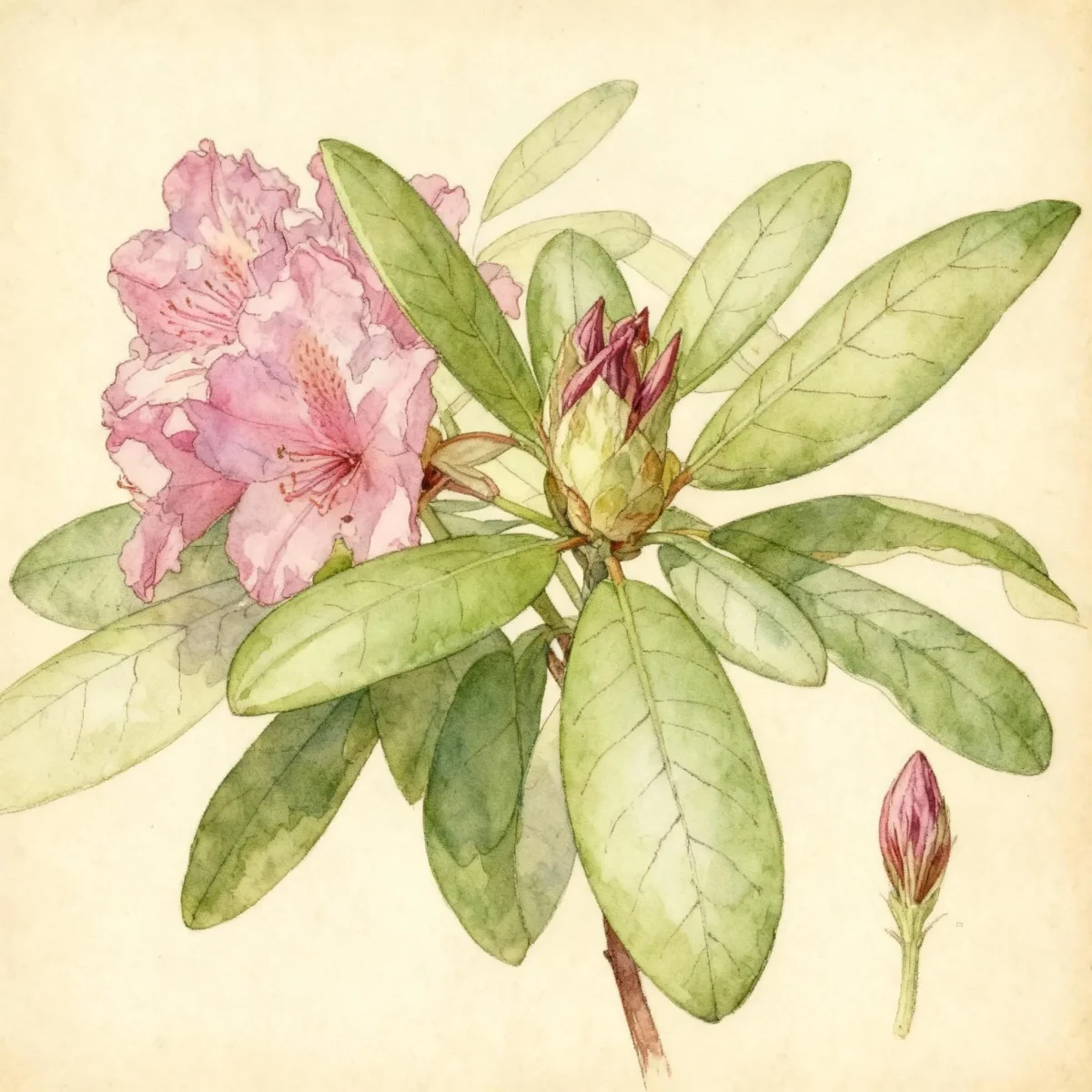 Catawba rhododendron (Rhododendron catawbiense 'Grandiflorum')