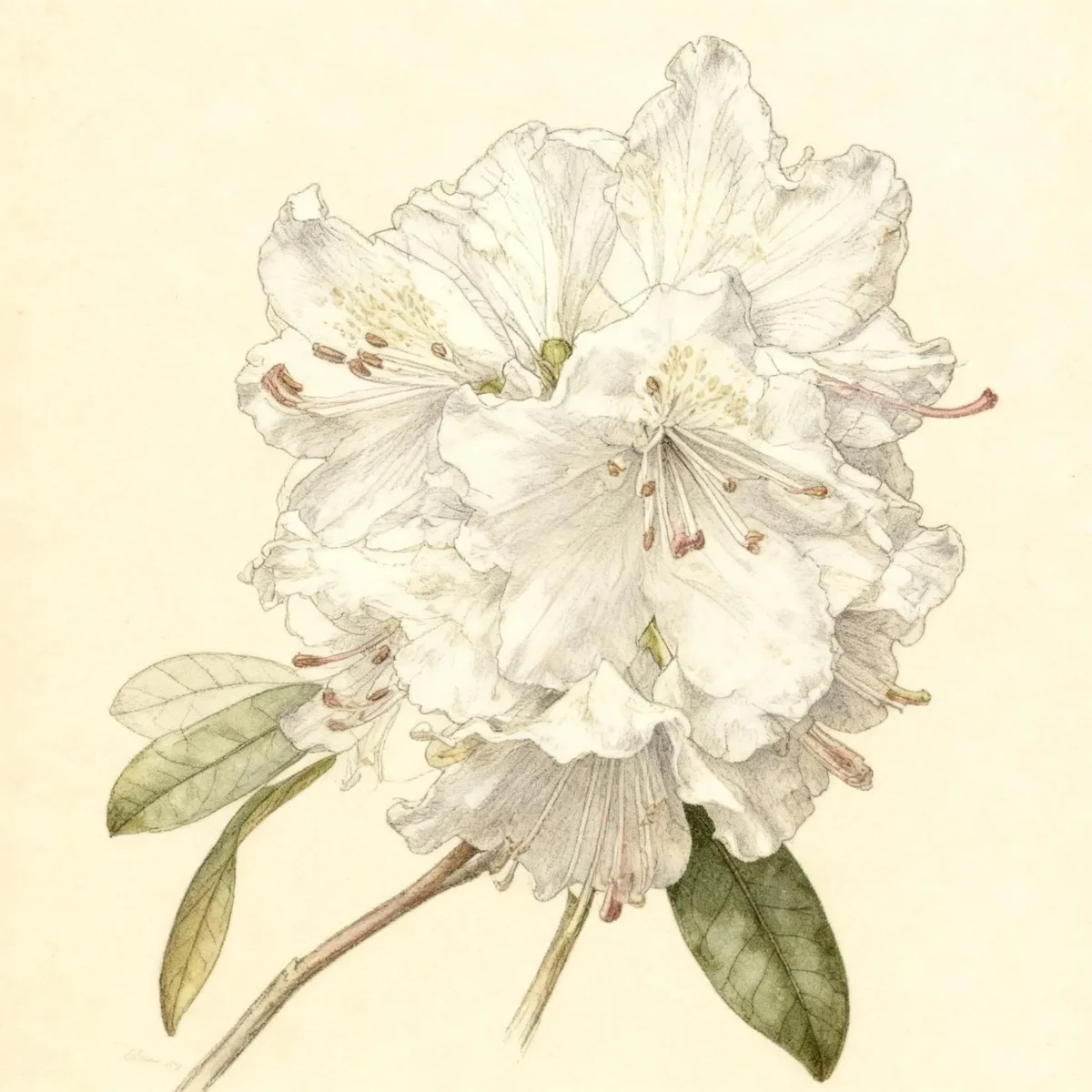 Korean rhododendron (Rhododendron mucronulatum 'Cama')