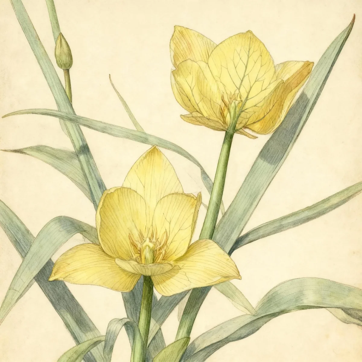 Miscellaneous tulip (Tulipa batalinii)