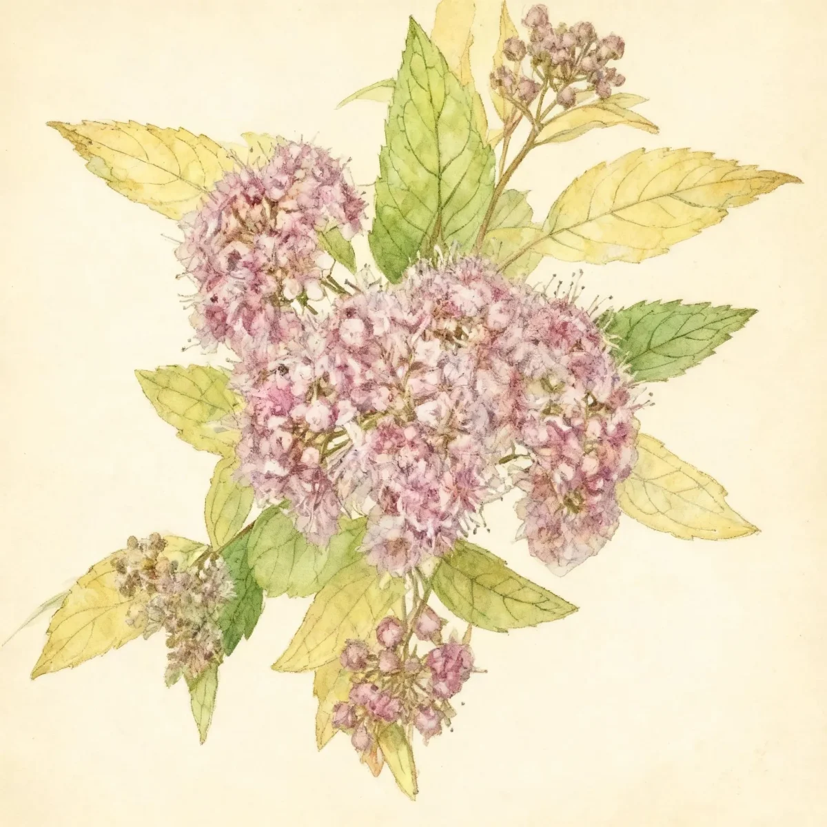 Japanese spirea (Spiraea japonica 'Lemon Princess')