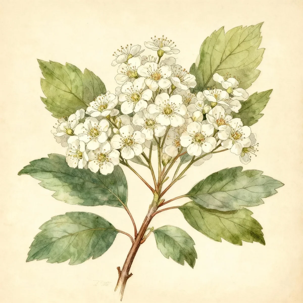 Spirea (Spiraea trilobata 'Swan Lake')