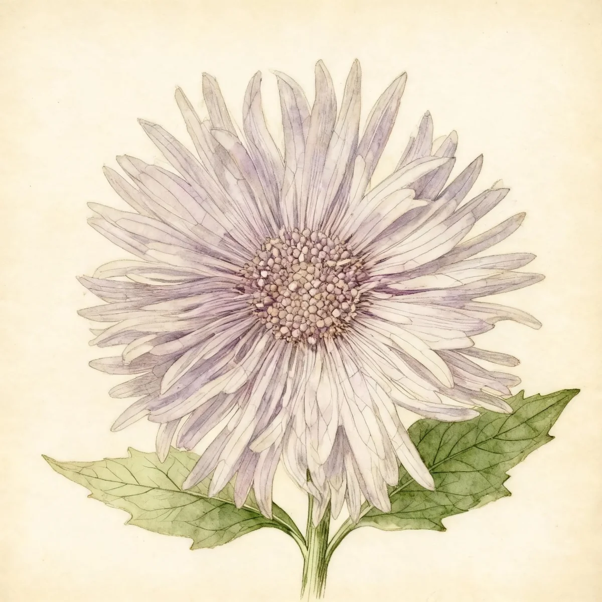 Stokes' aster (Stokesia laevis 'Wyoming')
