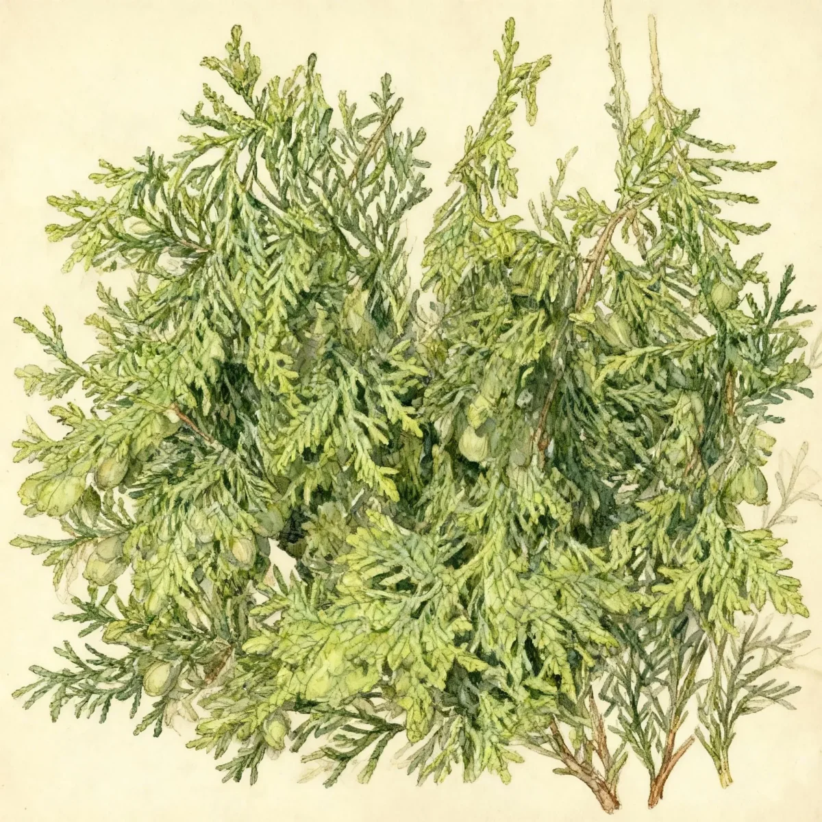 American arborvitae