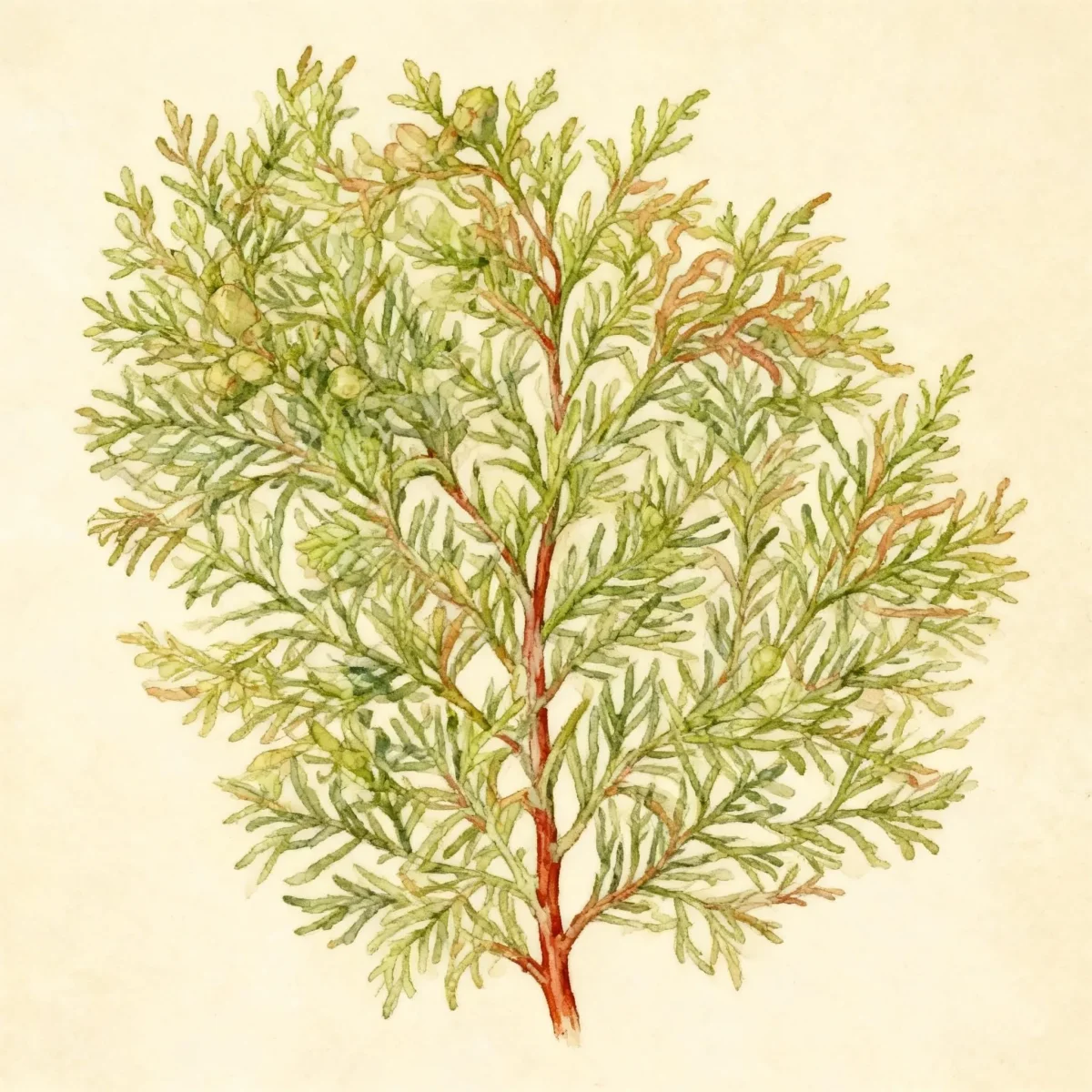 Western red cedar (Thuja plicata 'Cuprea')