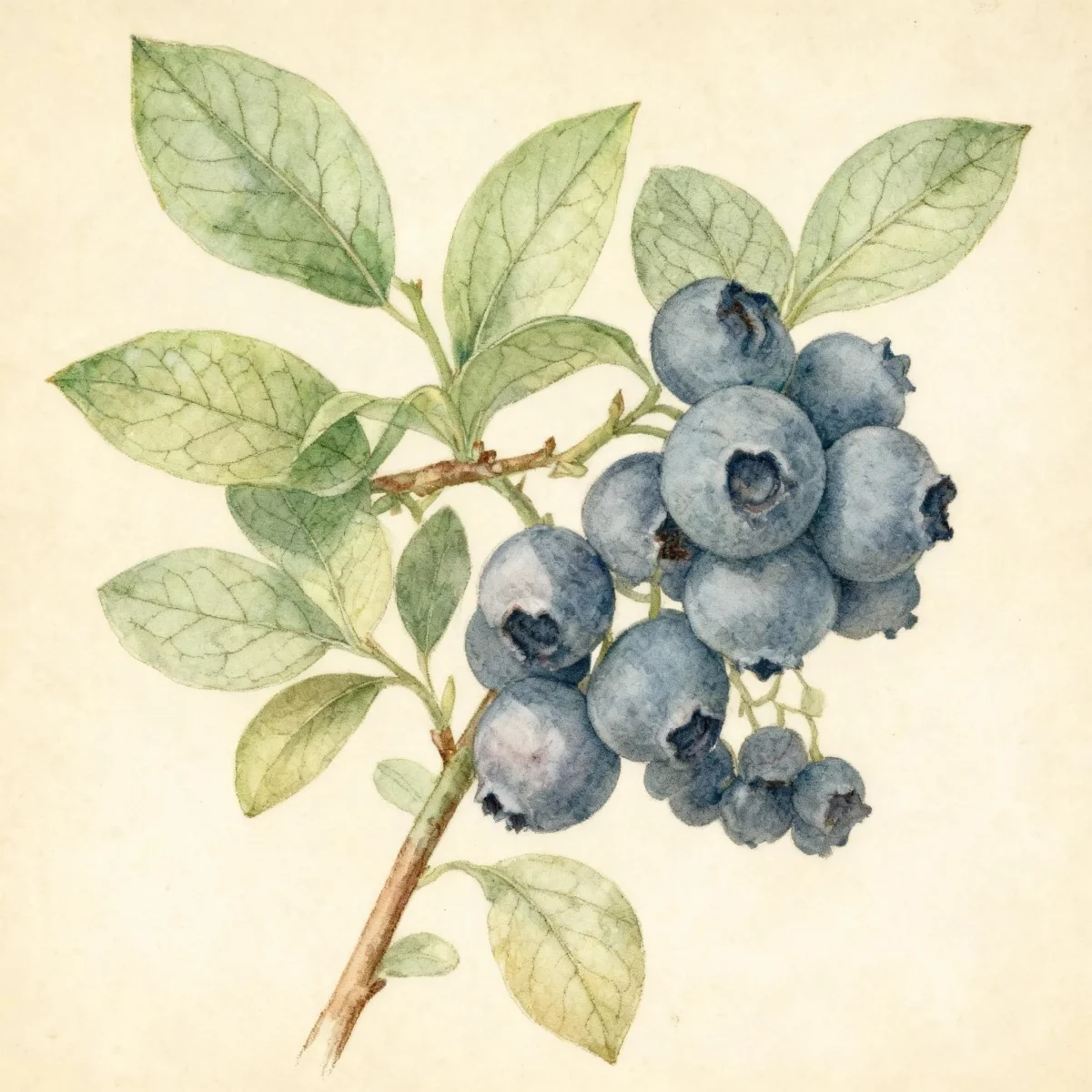 Highbush blueberry (Vaccinium corymbosum 'Atlantic')